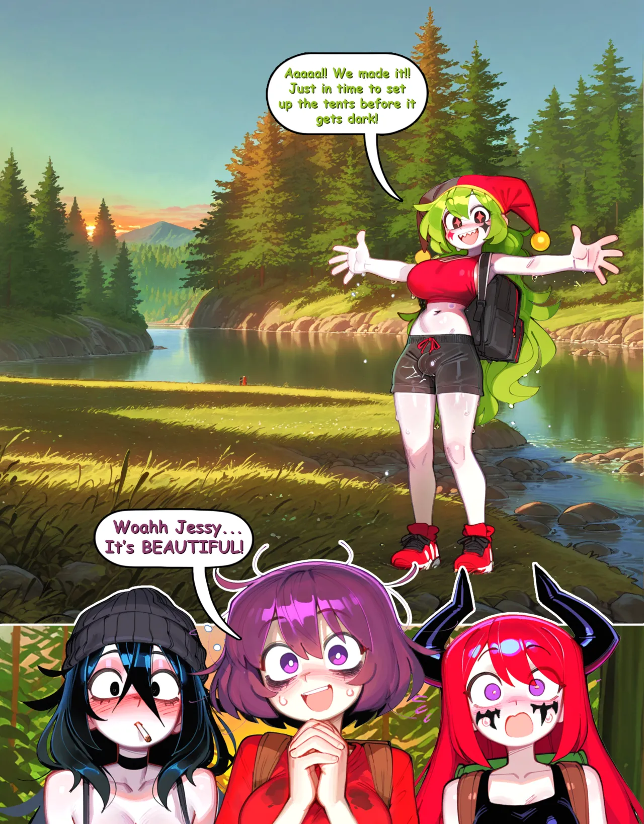 Zayozzai - Camping Trip page 9 full