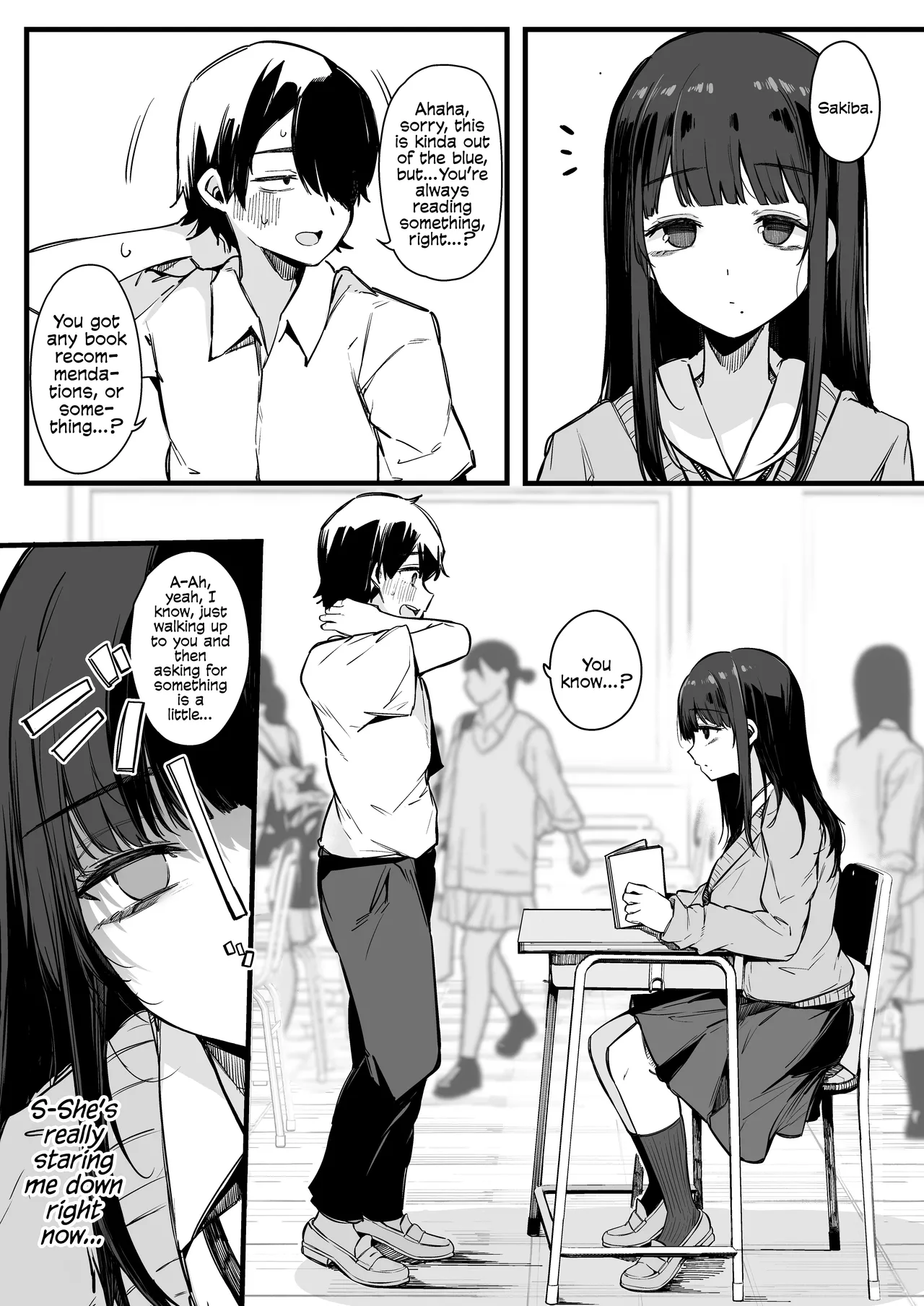 From That Day On, The Plain Looking Succubus Tried Her Hardest TO Drain My Cum | Sono Hi kara Boku wa, Class no Jimime na Inma ni Hitasura Seieki o Shiboritorareru. page 5 full