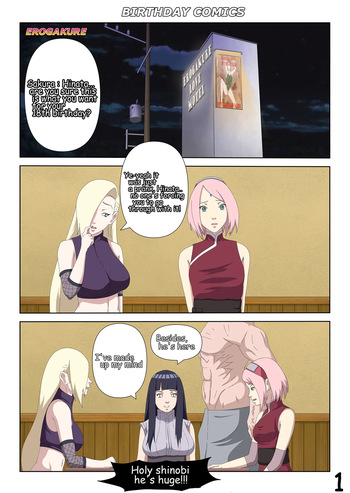 Hinata's Birthday Comic 2024  by Erogakure cover