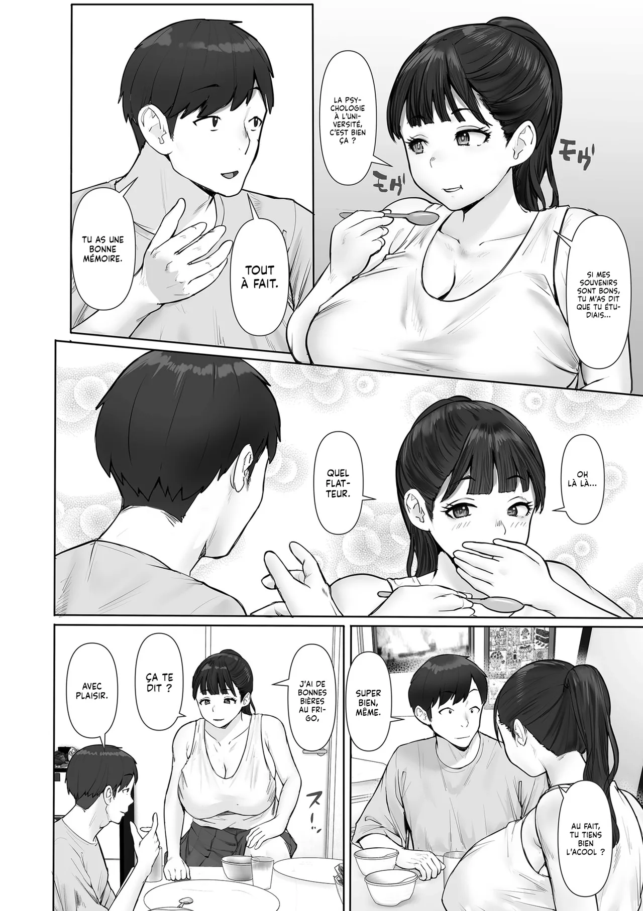 Ai no Nokori Ka Tonari no Onee-san ga Kanojo ni Nattara | L'Amour, un Parfum persistant ~ Quand ma Voisine devient ma Petite Amie ~ page 4 full