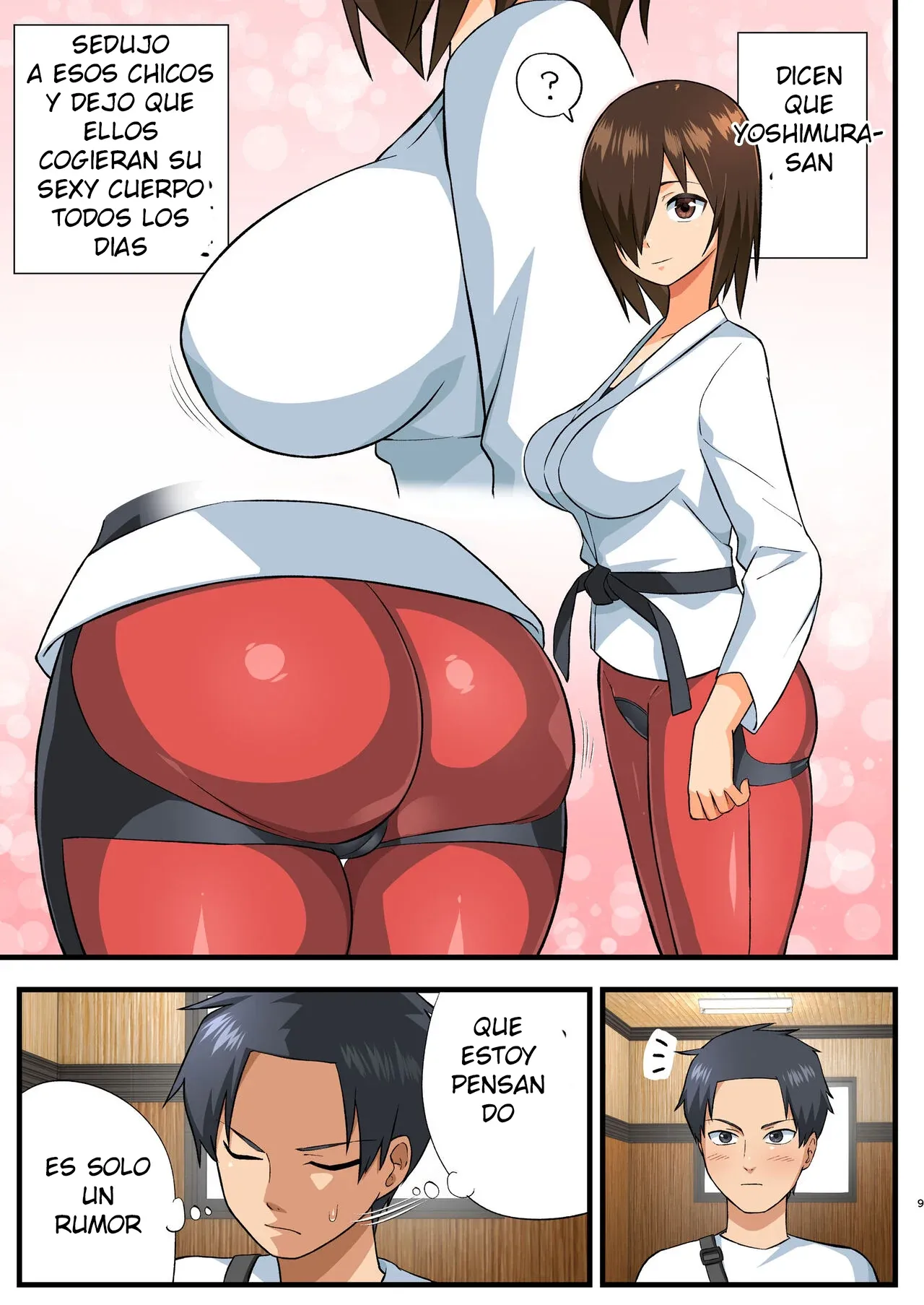 Tatakae! Yoshimura-san! 1 ~Otoko wa Full Bokki Oazuke NTR~｜¡Pelea! ¡Yoshimura-san! 1 ~Hombre con Pene Erecto en Espera~ page 8 full
