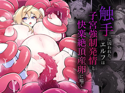 Shokushu ni torawareta erufu wa shikyuu kyou○hatsujou to kairaku zecchou sanran ni aegu