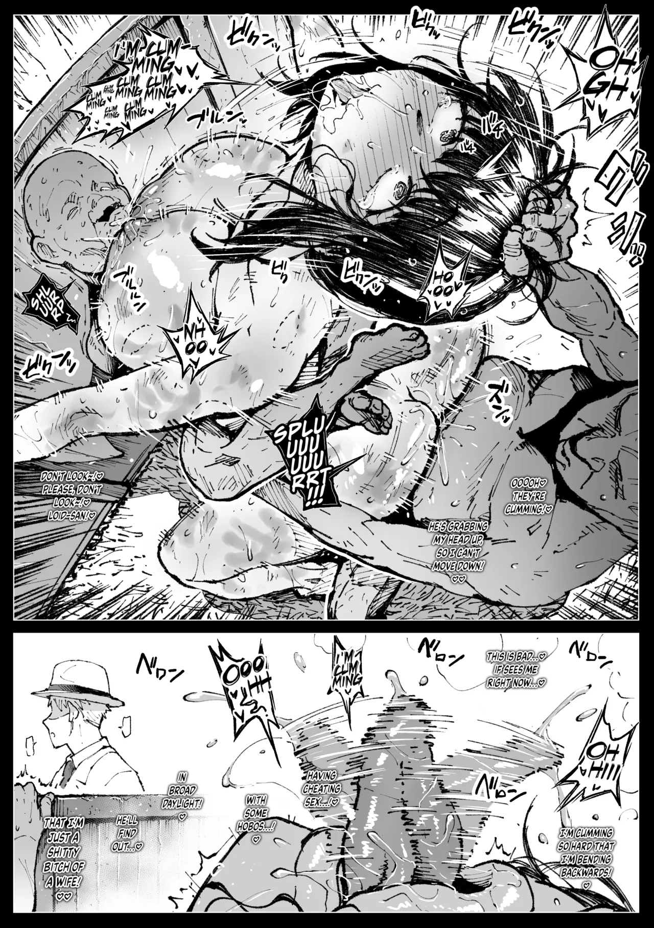 Yor Gets Caught By A Bunch Of Homeless Old Men page 10 full