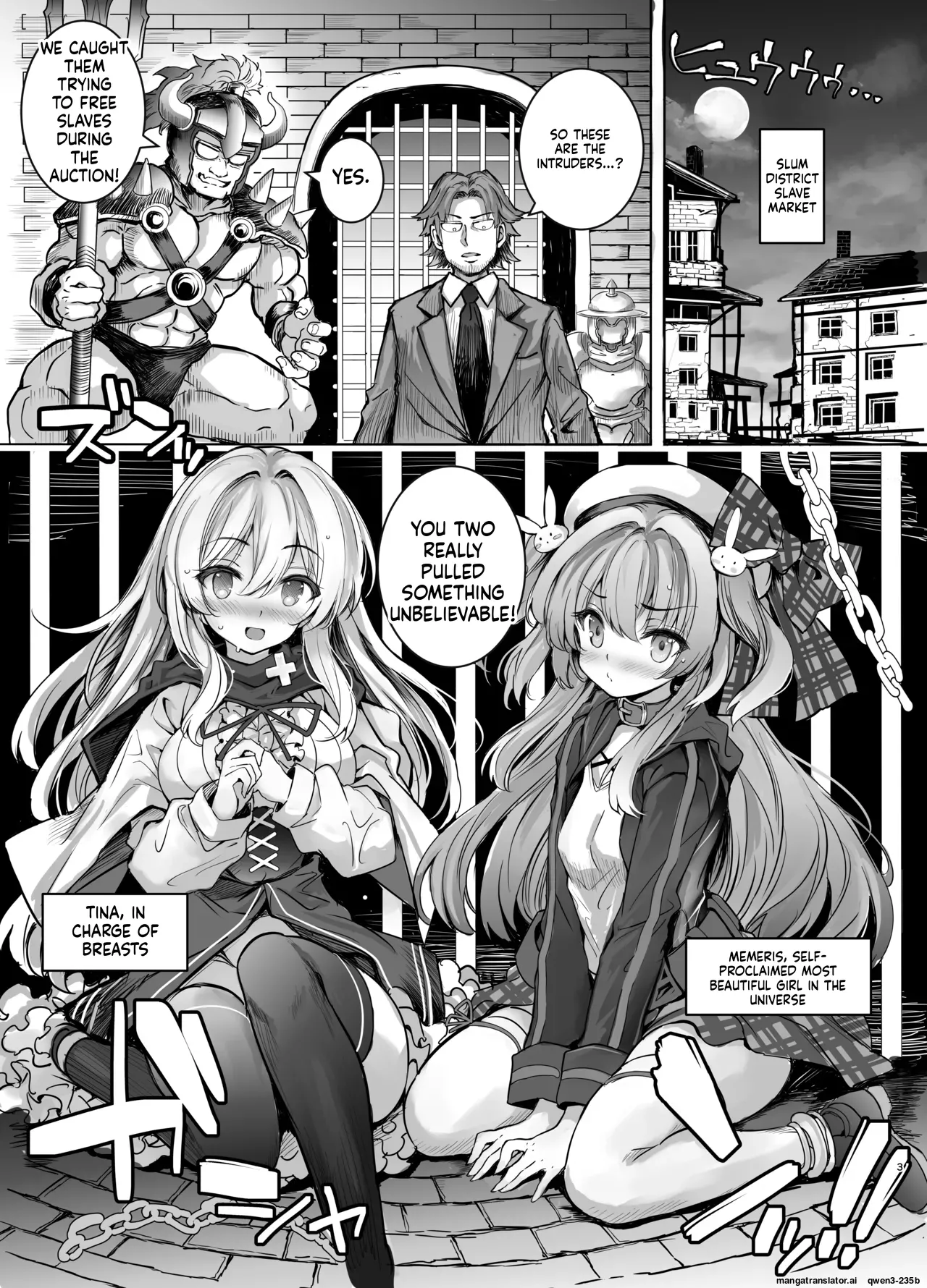 Choukyou Kangoku ni Torawarete... Seiki o Tokashi, Juuzoku Ochi page 3 full