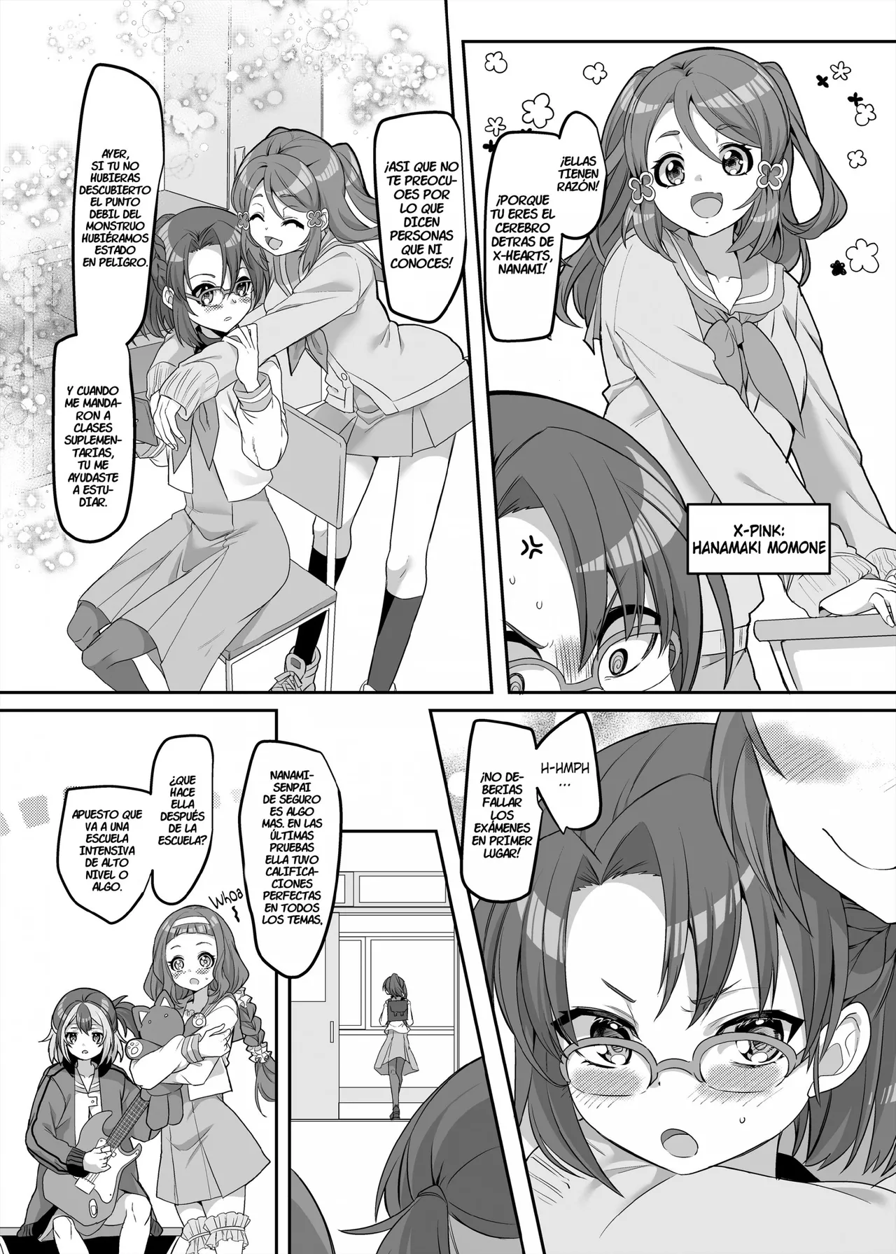Kouji - The Smart, Diligent and Flat-Chested Blue from the Team of Morphing Heroines page 5 full