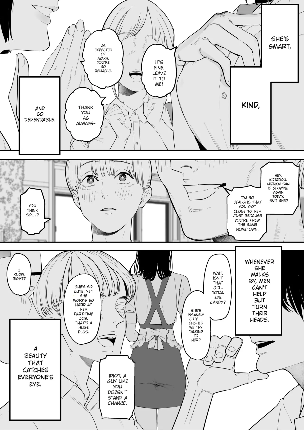 Boku wa Osananajimi no Inu. Osananajimi wa Senpai no Mesuinu. | I'm My Childhood Friend's Dog. My Childhood Friend Is Senpai's Bitch. page 4 full
