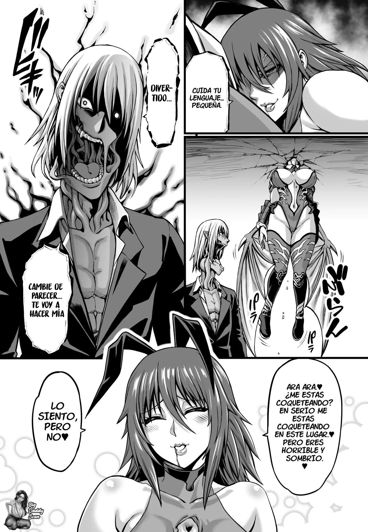 Taimanin Shiranui Ingoku Ryoujoku Ochi Hen｜Taimanin Shiranui׃ Lascivo Infierno de Humillación y Corrupción page 8 full