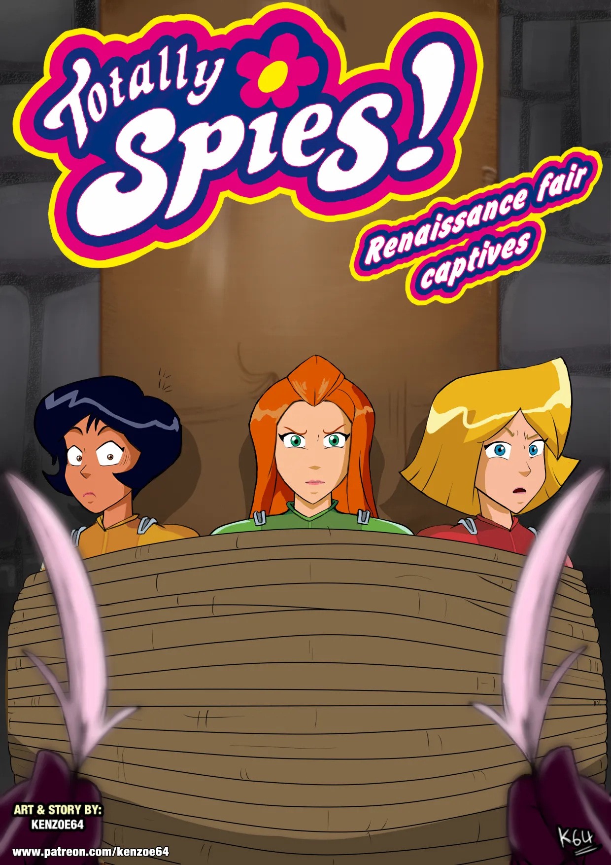Kenzoe64 - Totally Spies: Renaissance fair captive page 1 full