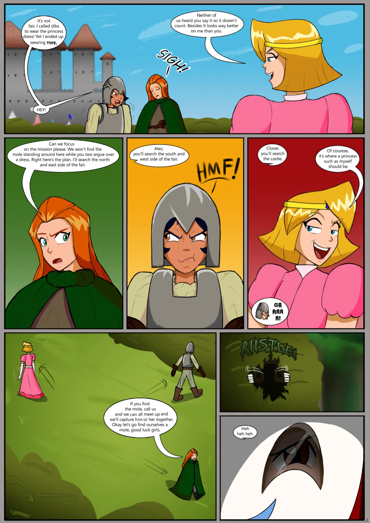 Kenzoe64 - Totally Spies: Renaissance fair captive page 3 full