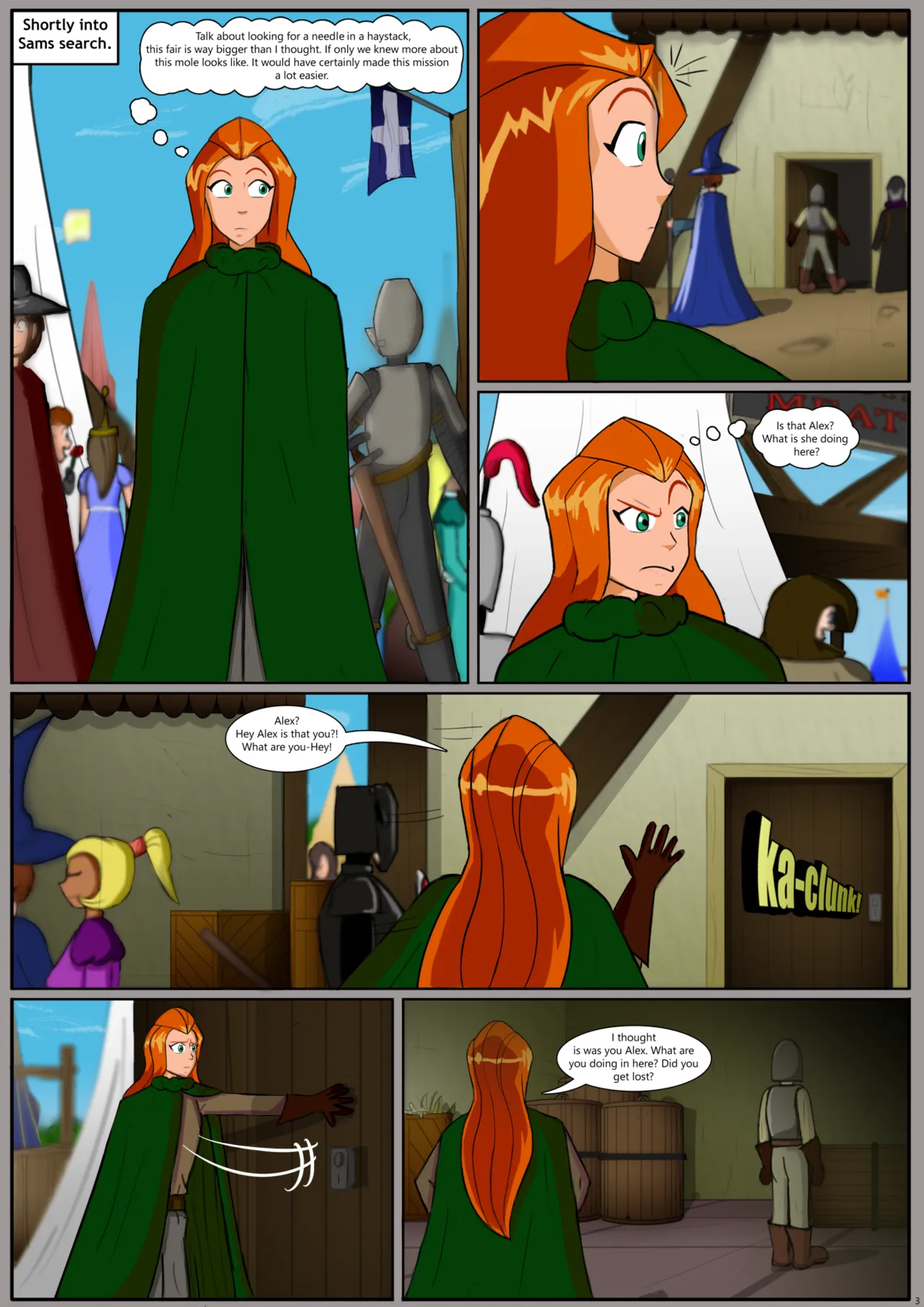 Kenzoe64 - Totally Spies: Renaissance fair captive page 4 full