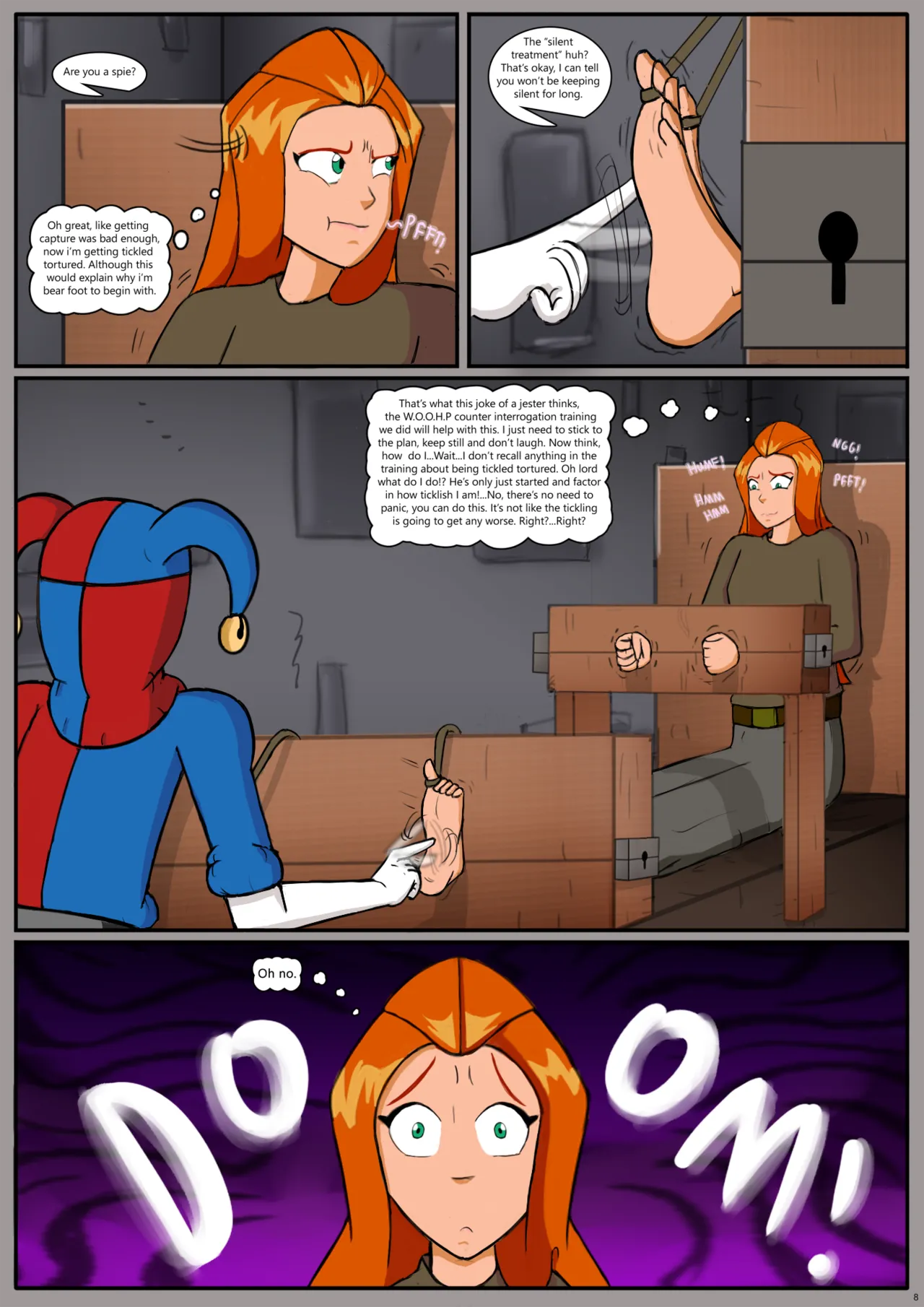 Kenzoe64 - Totally Spies: Renaissance fair captive page 9 full