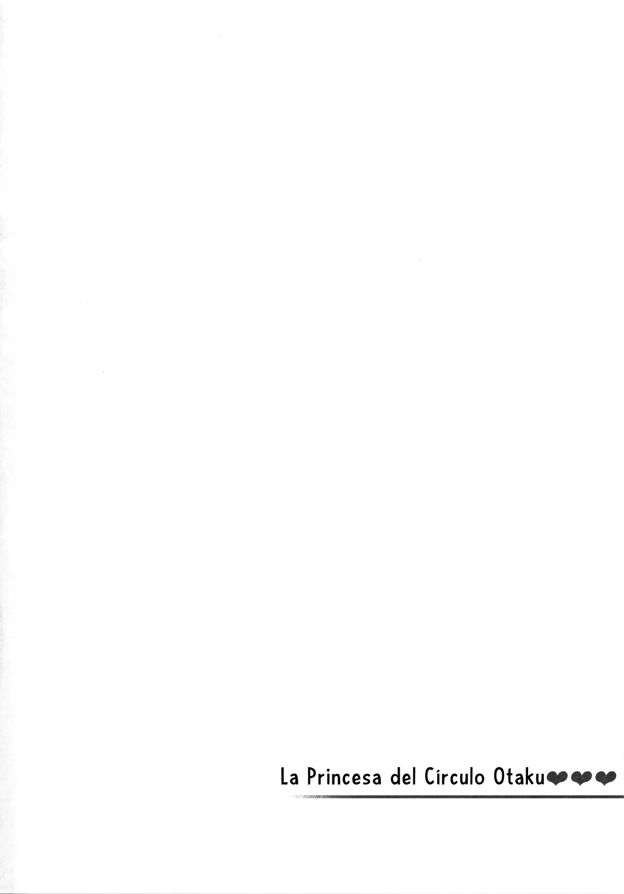 Otaku With Osakabehime｜La Princesa del Círculo Otaku page 3 full