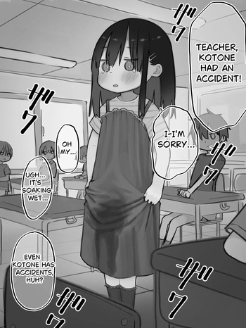 Girl stripped of wet clothes cover