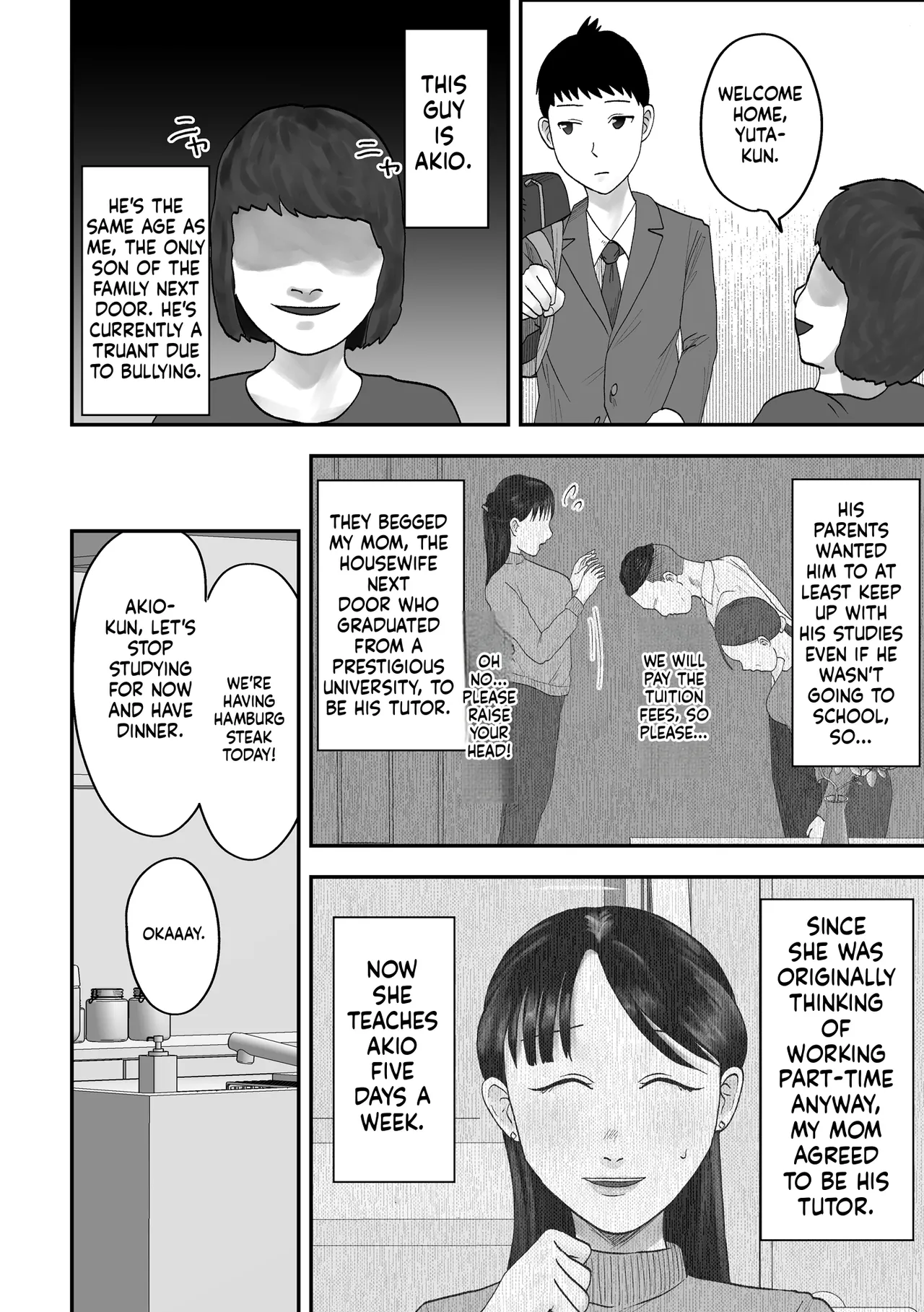 My mom had become his girlfriend. page 5 full