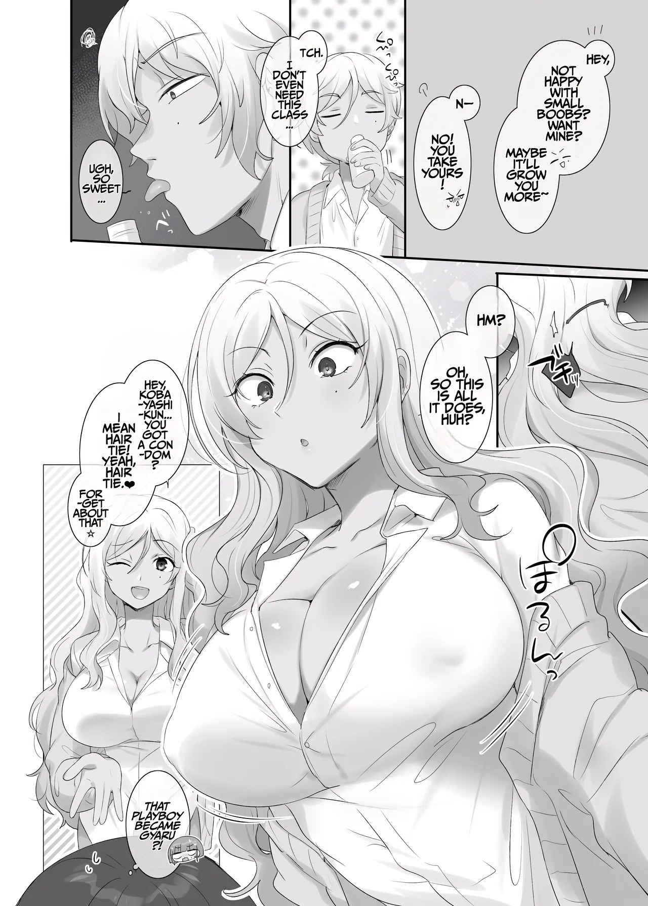 TS Hoken Taiiku ~Kurasu Zen’in Nyotaika Jugyō~ Sasaki &amp; Kobayashi-kun Hen Matome | TS PE Class ~Everyone Gets A Sex Change Lesson~ Sato &amp; Kobayashi-kun page 4 full