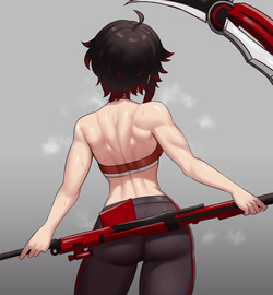 Team RWBY back muscles