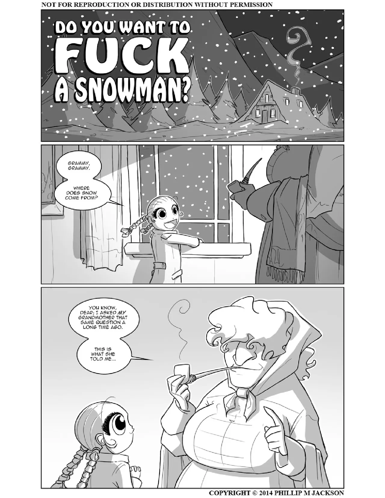 Do you Want to Fuck a Snowman? page 1 full