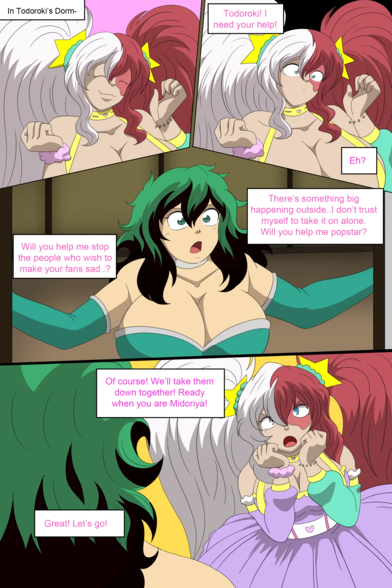 My Bimbo Academia 2. Chapter 4. page 4 full