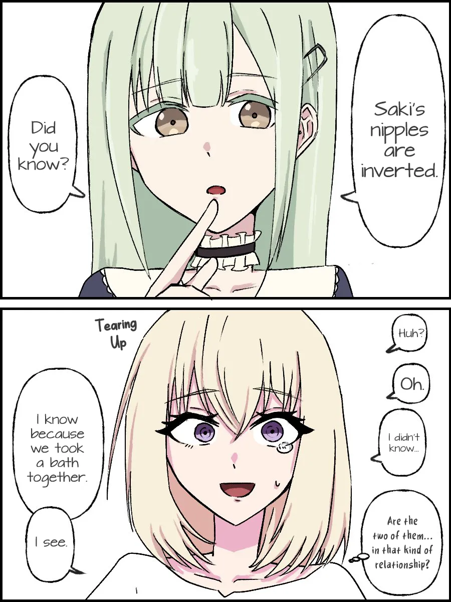 Is it true that Saki-chan has inverted nipples!? page 4 full