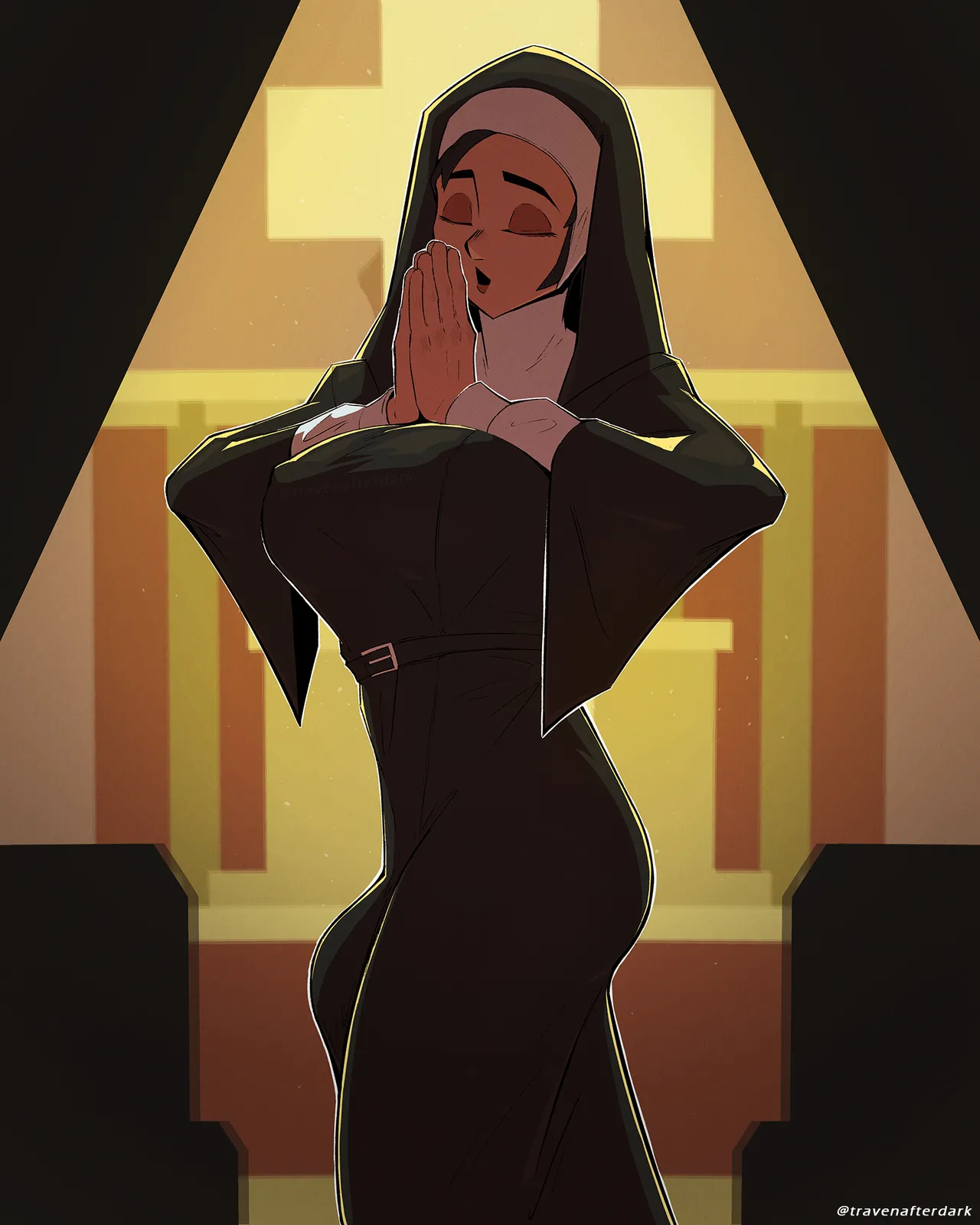 A Modest Nun page 7 full