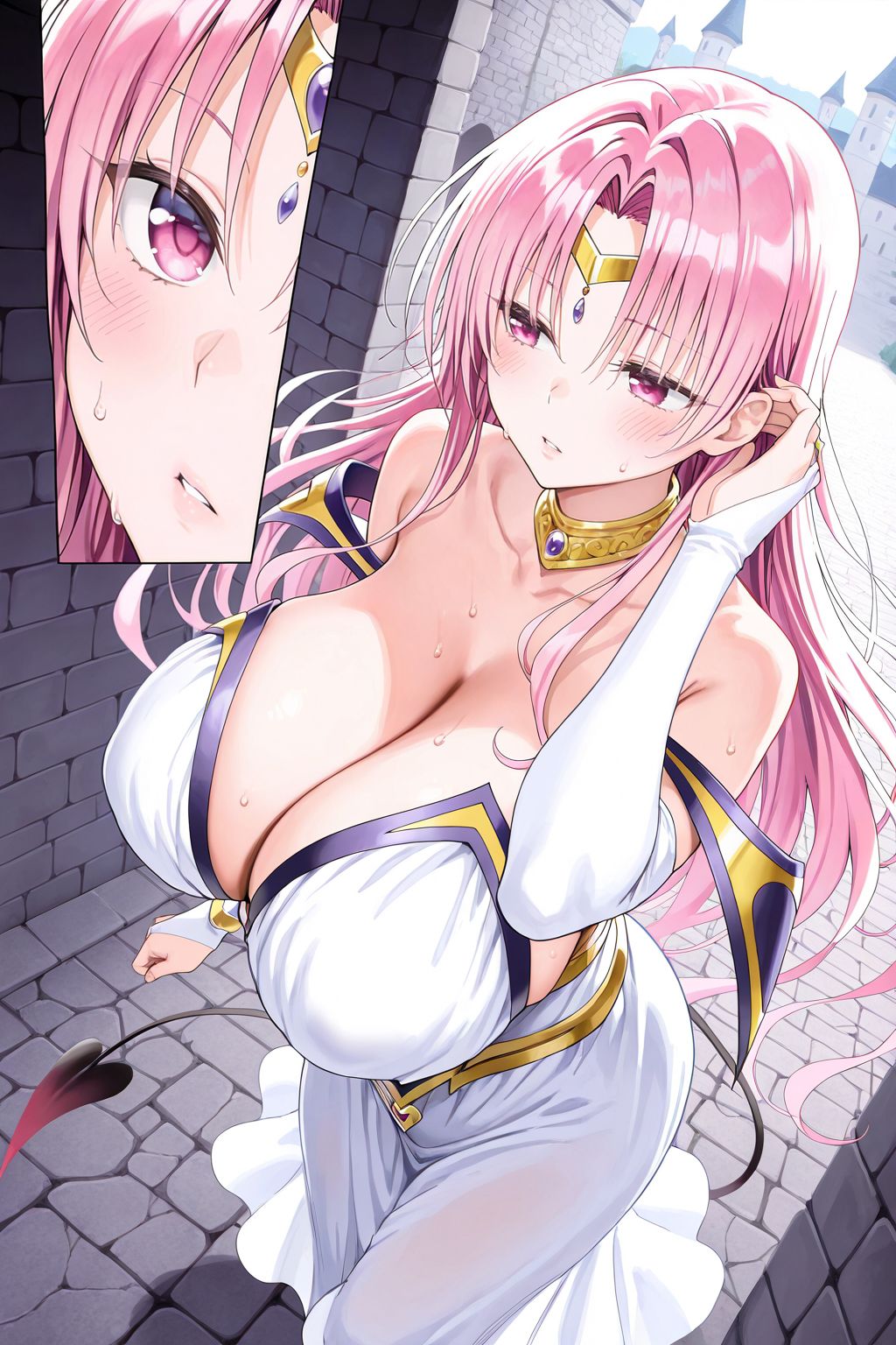 民にバレてしまいますよ⋯♡ セフィ･ミカエラ･デビルーク ドレス＆踊り子衣装♥ ドレスと踊り子衣装でクソ◯キさんにヤられちゃう王女様 page 8 full