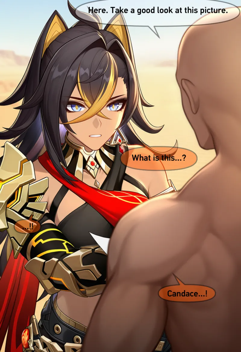 The Defeated Guardian Part 2 - Candace and Dehya page 7 full