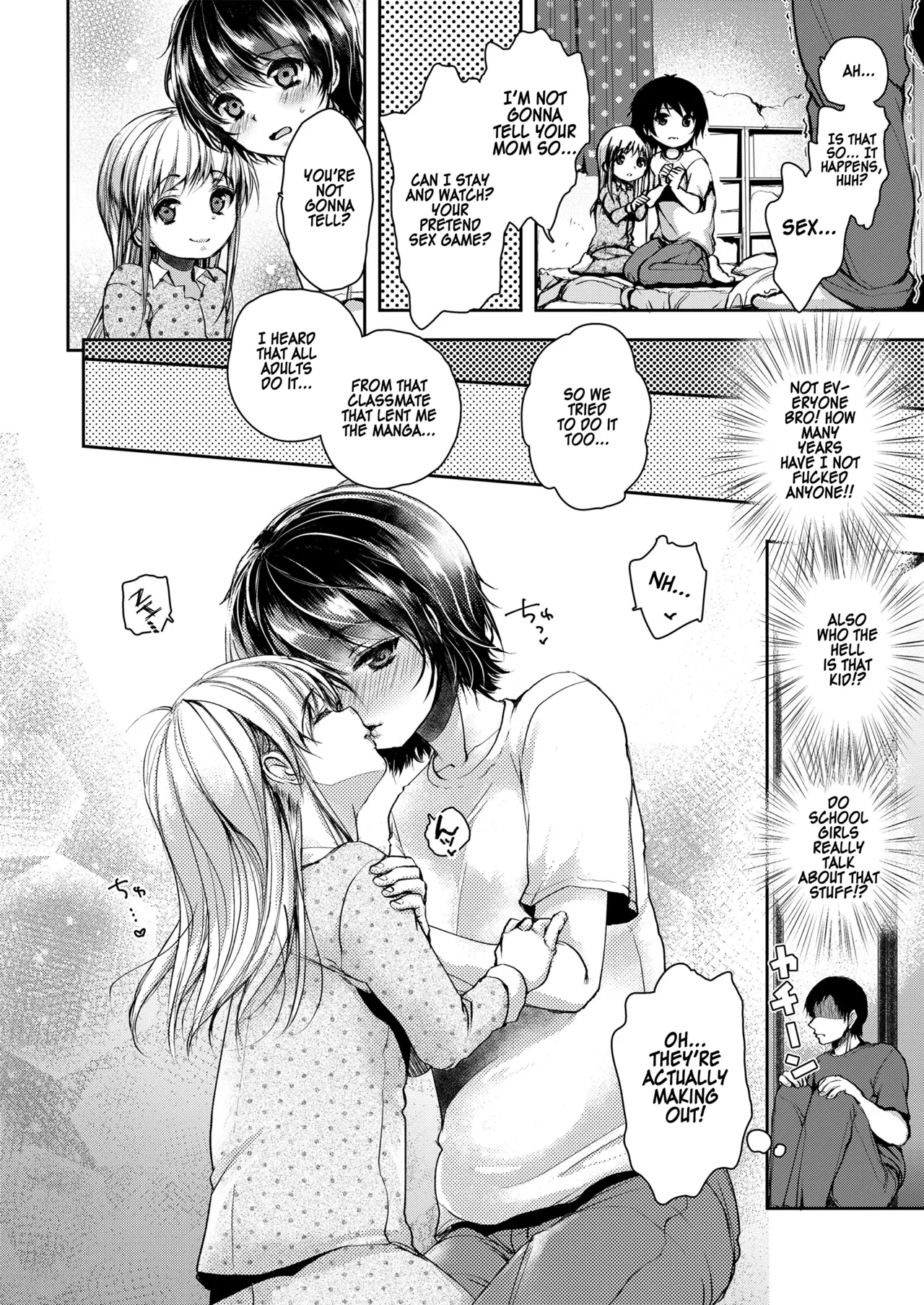 Naisho no Ecchi Gokko - Secret Immoral Play page 8 full