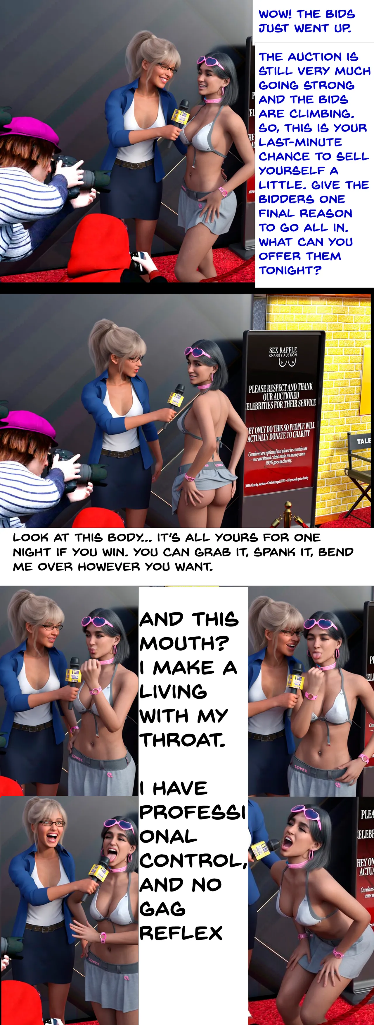 Charity Sex Raffle: The Pop Princess page 9 full