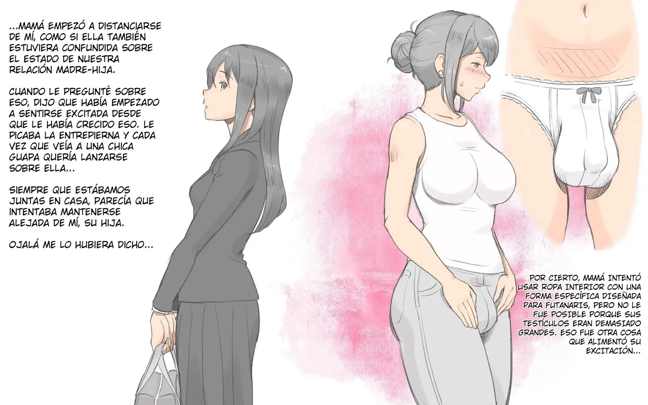 Futanari Kansenshou ~ Haha to Musume no Aiyoku Seikatsu｜Virus futanari ~ La Vida Cachonda de Madre e Hija page 5 full
