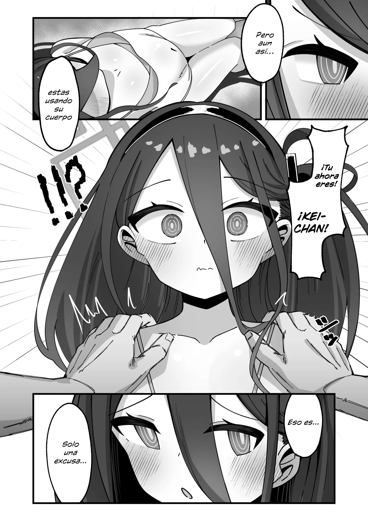 Alice y Kei en Intercambio tras desmayo provocado por el Orgasmo | Una historia con contenido de apareamiento con Kei page 9 full