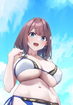 Mizugi Kazuyo-chan no nanpa sa reta nochi...