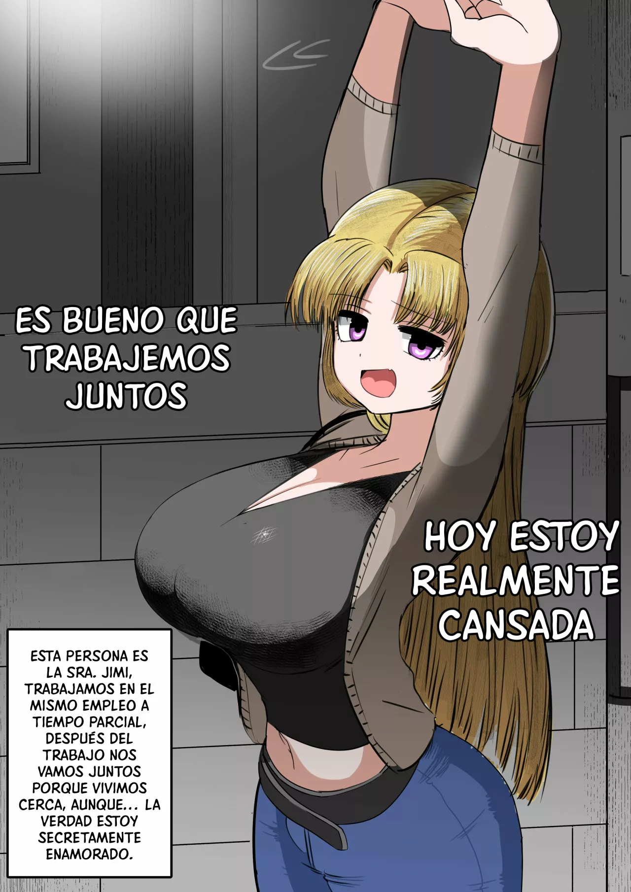 Mamá de Jimiko-chan y Universitario page 1 full