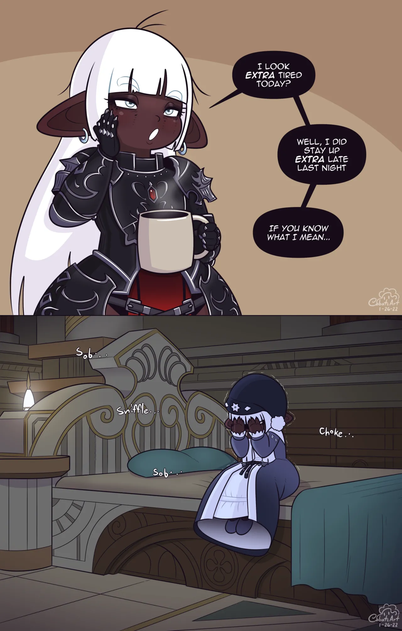 Mary Muffin: DRK Chocolate Cake  Ongoing page 10 full