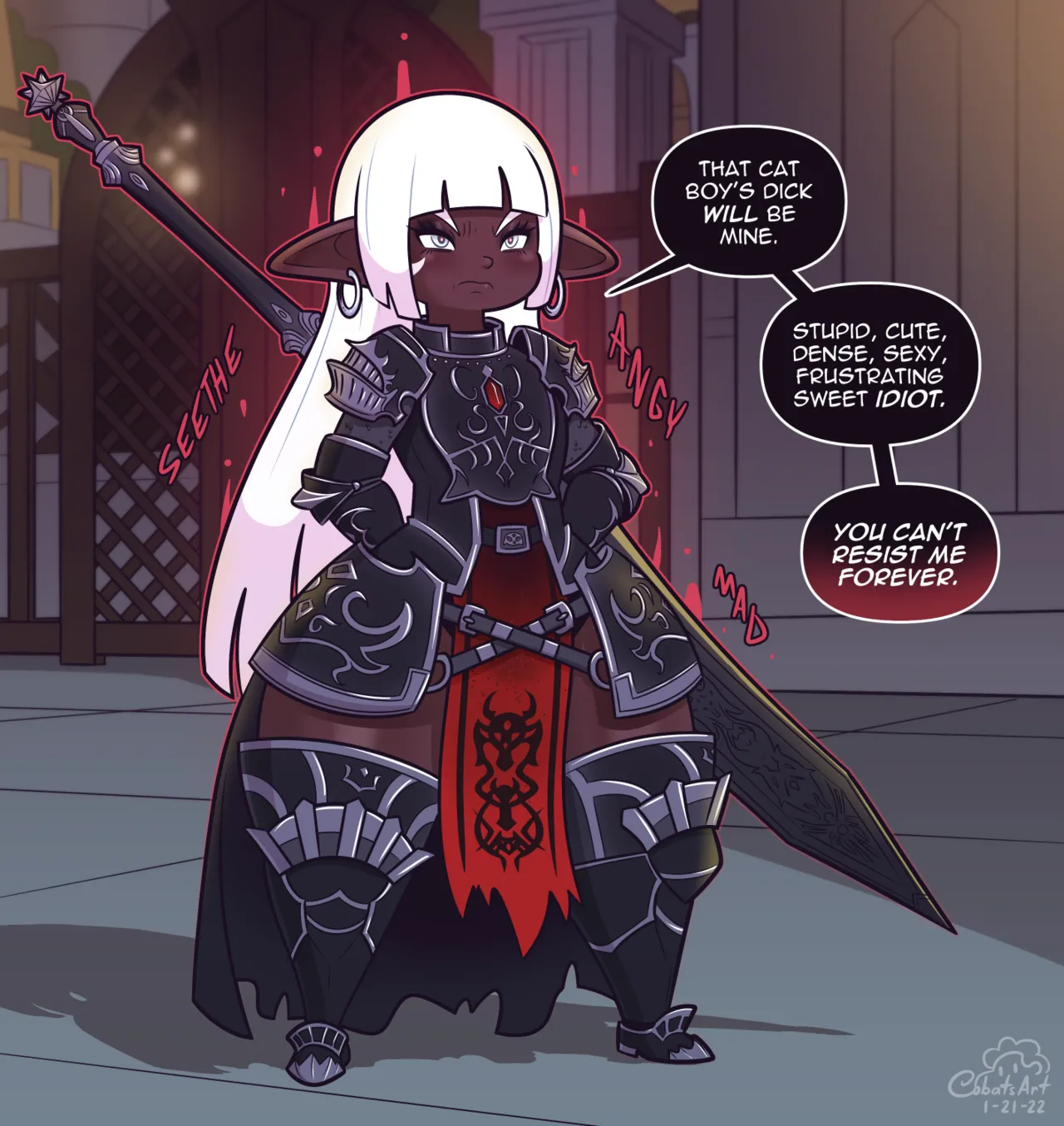 Mary Muffin: DRK Chocolate Cake  Ongoing page 5 full