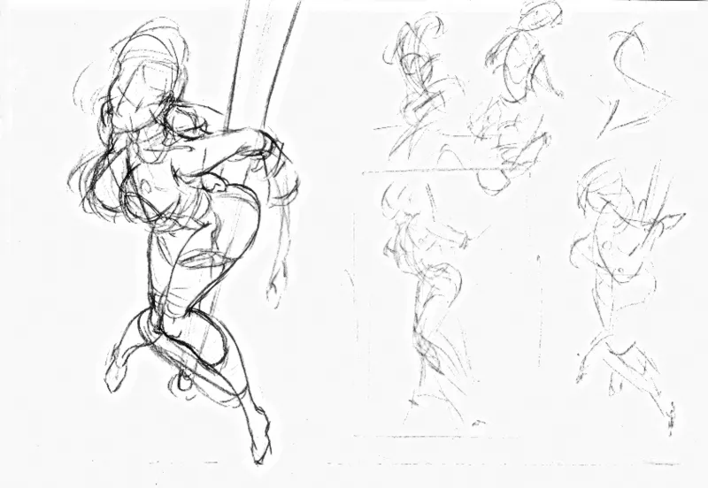 Andy's Dames page 1 full