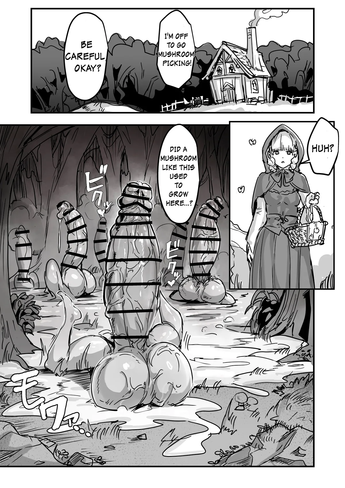 Mori no futanari kinoko ni goyōshin page 1 full