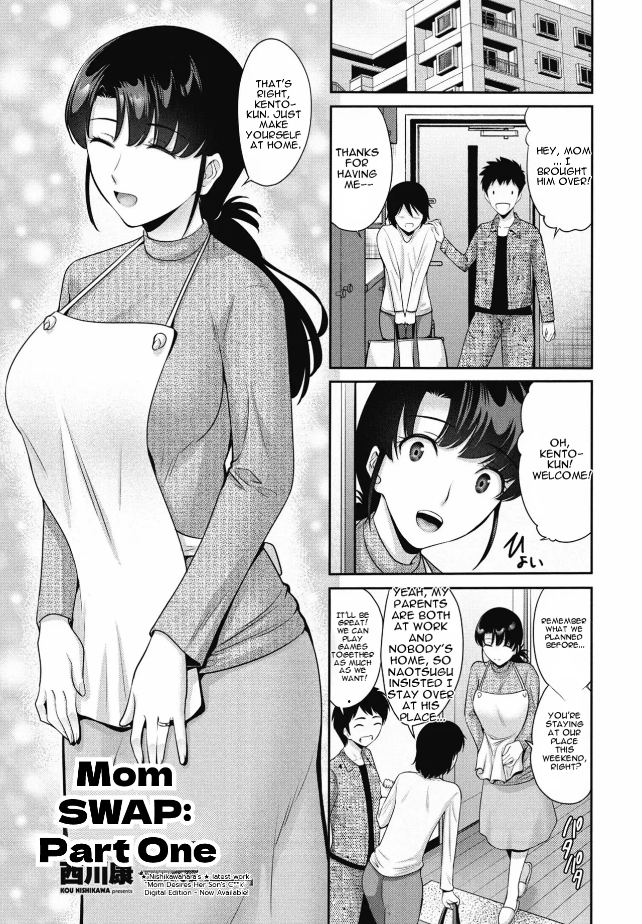 Okasan SWAP Zenpen | Mom SWAP: Part 1 page 1 full