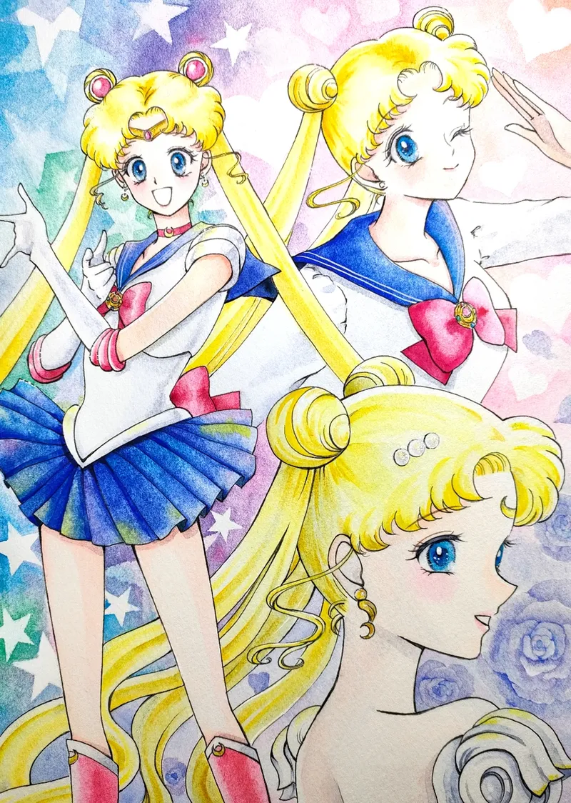 sailor moon art compilation page 10 full