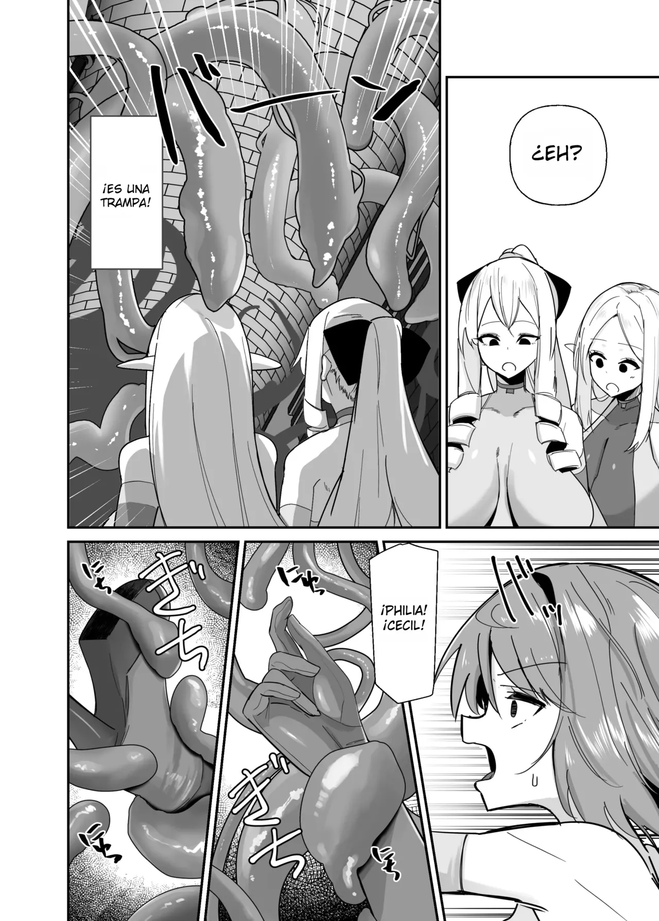 Otome Game no Akuyaku Reijou ni Tensei Shitara Ura Settei de Futanari deshita ~Ch. 3~｜Reencarné en un Juego Otome como una Futanari en una Ruta Secreta ~Cap. 3~ page 6 full