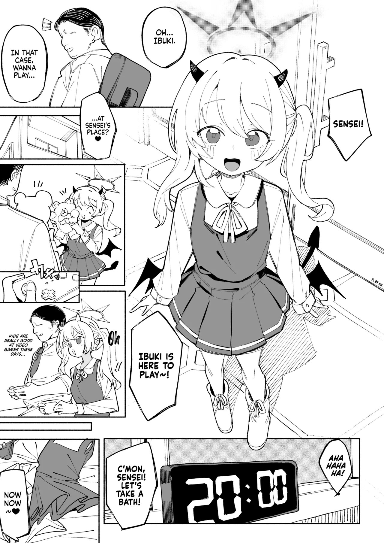 Ibuki no 7p Manga page 1 full