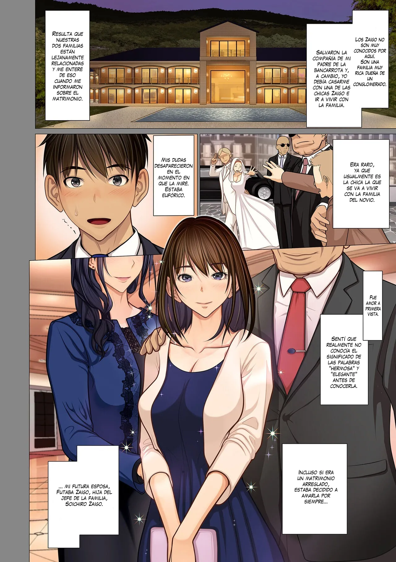 Fugou Ichizoku no Muko ~Tsuma Igai Zenin Ore no Onna~ 1-4｜Me casé con una familia rica ~Todas las mujeres, excepto mi esposa, son mías~ 1-4 page 7 full