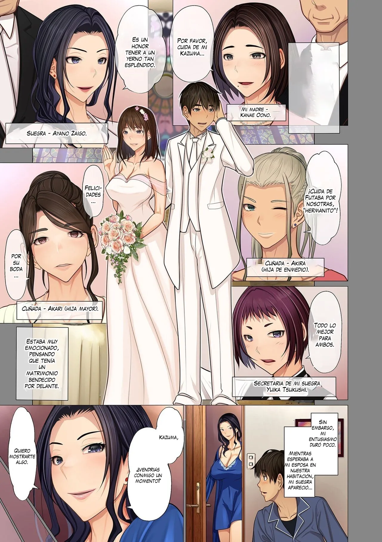 Fugou Ichizoku no Muko ~Tsuma Igai Zenin Ore no Onna~ 1-4｜Me casé con una familia rica ~Todas las mujeres, excepto mi esposa, son mías~ 1-4 page 8 full