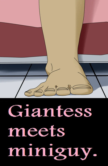 giantess meets miniguy cover