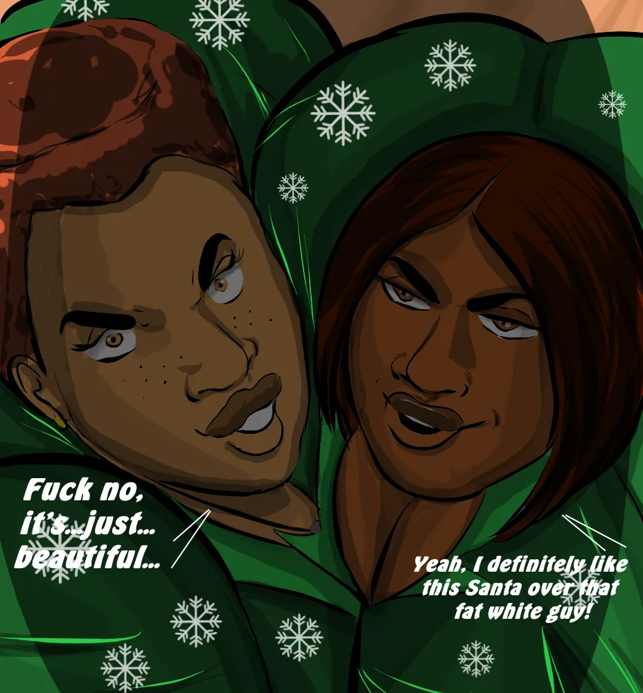 Santa baby Don't stop page 8 full