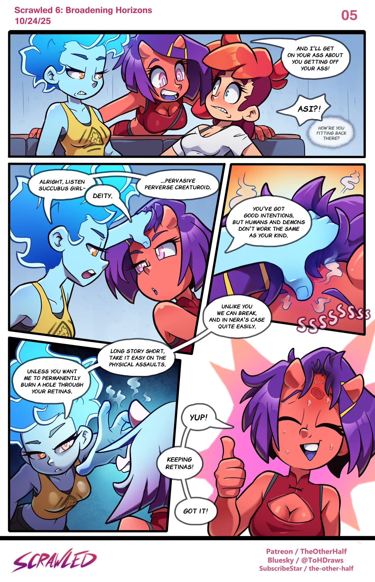 Scrawled 6: Broadening Horizons page 5 full