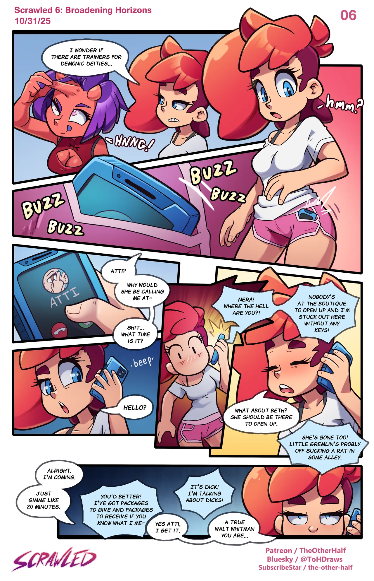 Scrawled 6: Broadening Horizons page 6 full