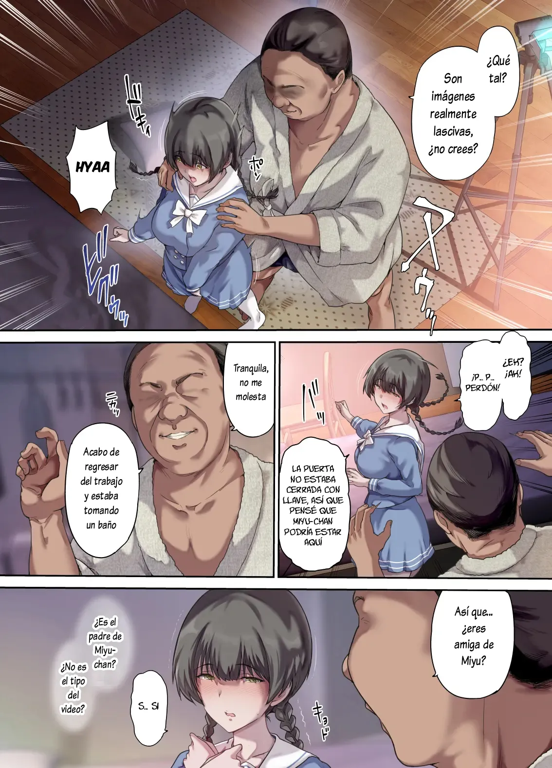 Papa no shinshitsu wa musume tomodachi no tamariba 2 - Atarashi tomodachi-hen page 9 full