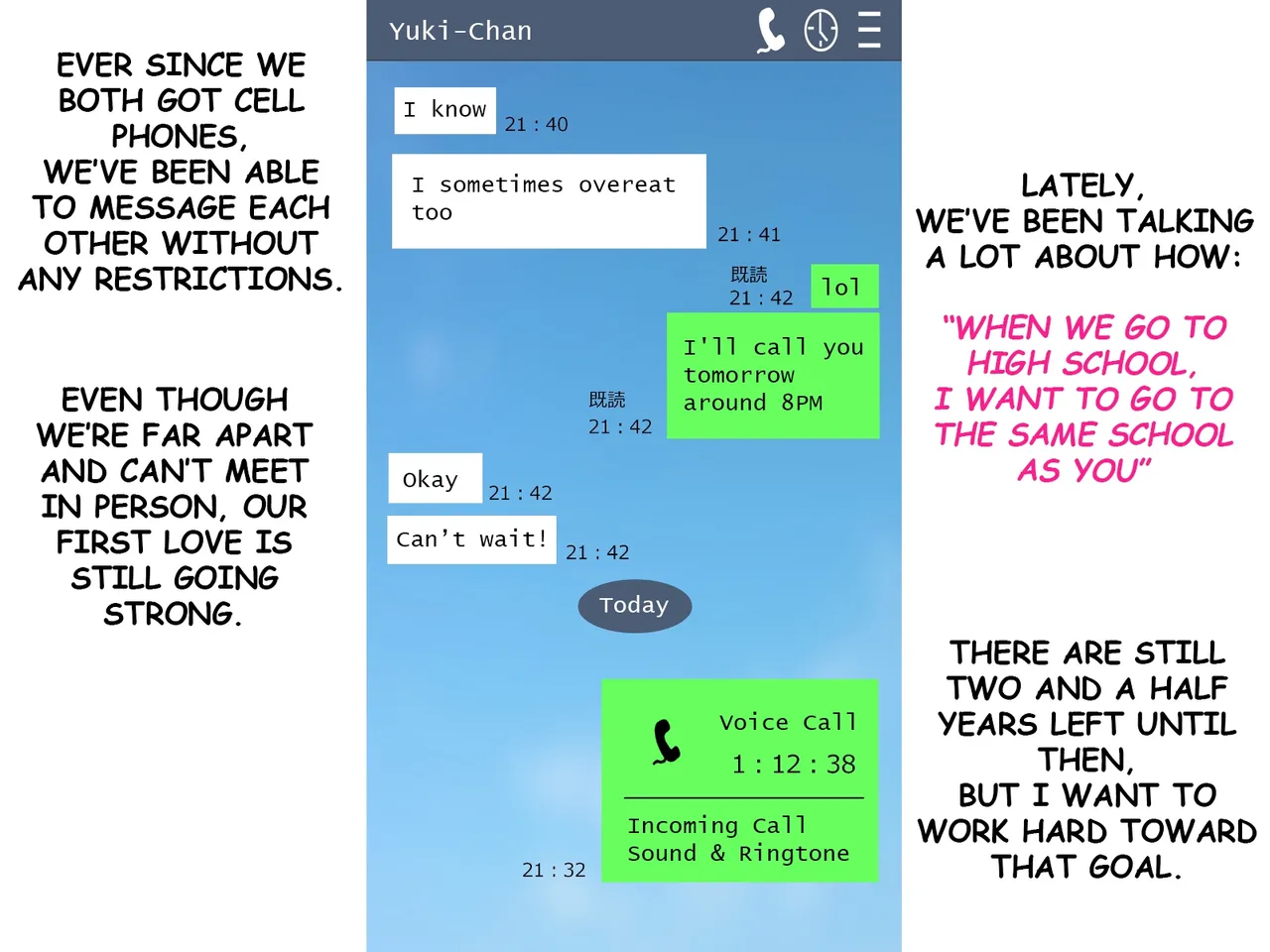 Reunited! My childhood Sweetheart's Breasts Have Grown Super Huge! page 10 full