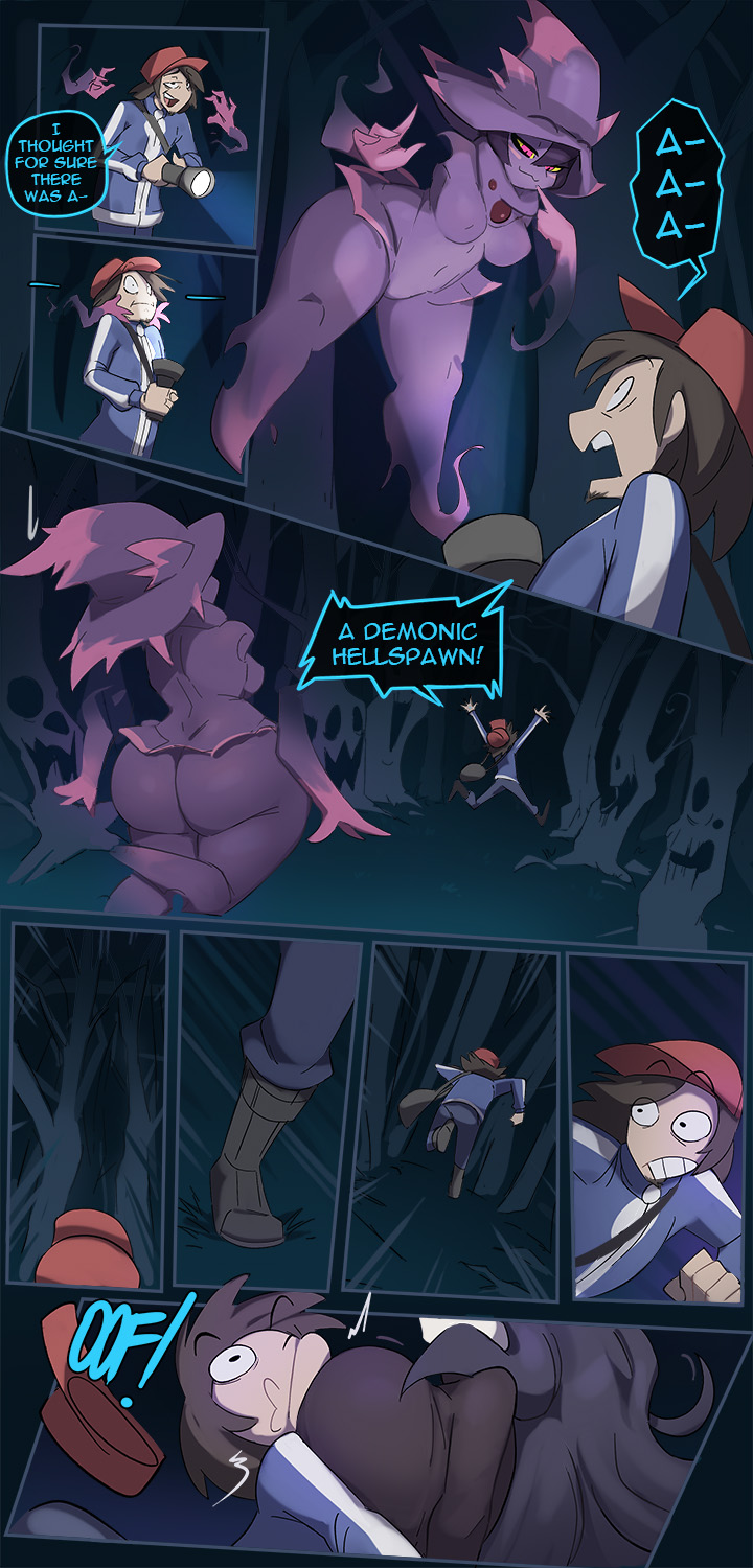 Spooky Ghost Girl page 3 full
