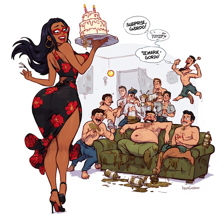 Sirleide's Adventures - ZeMaria Birthday page 10 full